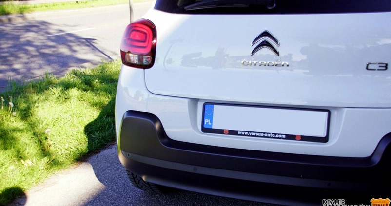 Citroen C3 cena 56000 przebieg: 12000, rok produkcji 2020 z Gdynia małe 667